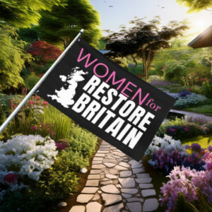 Women for Restore Britain Statement Flag
