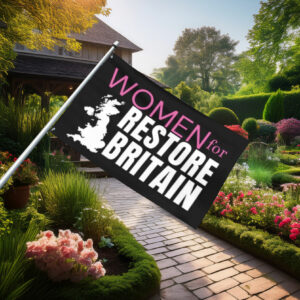 Women for Restore Britain Statement Flag