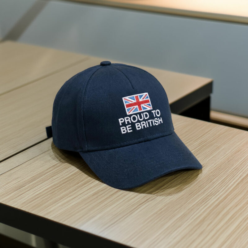 Embroidered Proud to be British Hat