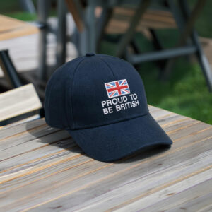 Embroidered Proud to be British Hat