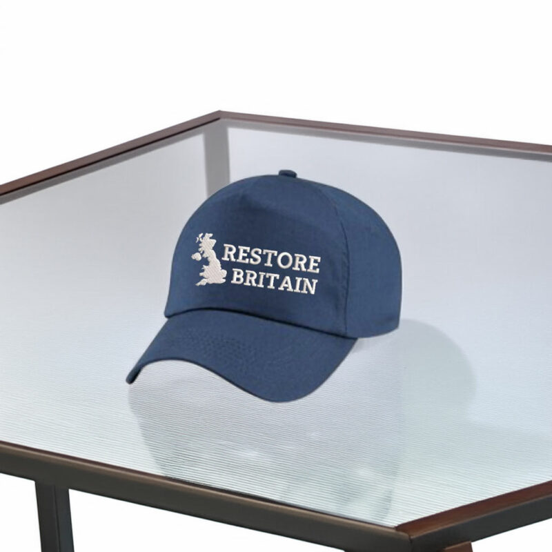 Embroidered Restore Britain Party Hat