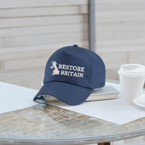 Embroidered Restore Britain Party Hat