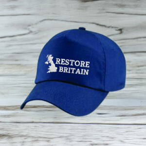 Embroidered Restore Britain Party Hat Cap