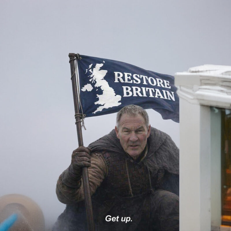 RESTORE BRITAIN 2026 Flag