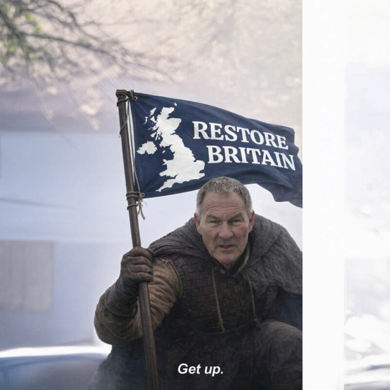 RESTORE BRITAIN 2026 Flag