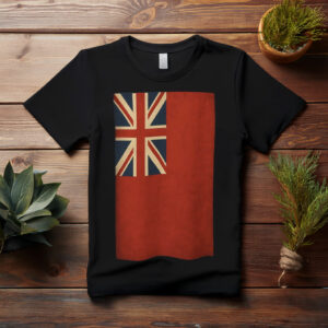 Red Ensign British Flag T-Shirt | Maritime Heritage Graphic Tee