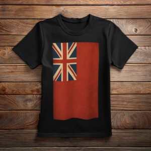 Red Ensign British Flag T-Shirt | Maritime Heritage Graphic Tee