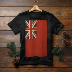 Red Ensign British Flag T-Shirt | Maritime Heritage Graphic Tee
