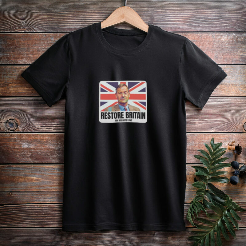 Restore BRITAIN Aim High Vote Lowe Classic T-Shirt