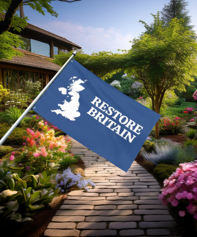 Restore Britain 2026 Flag