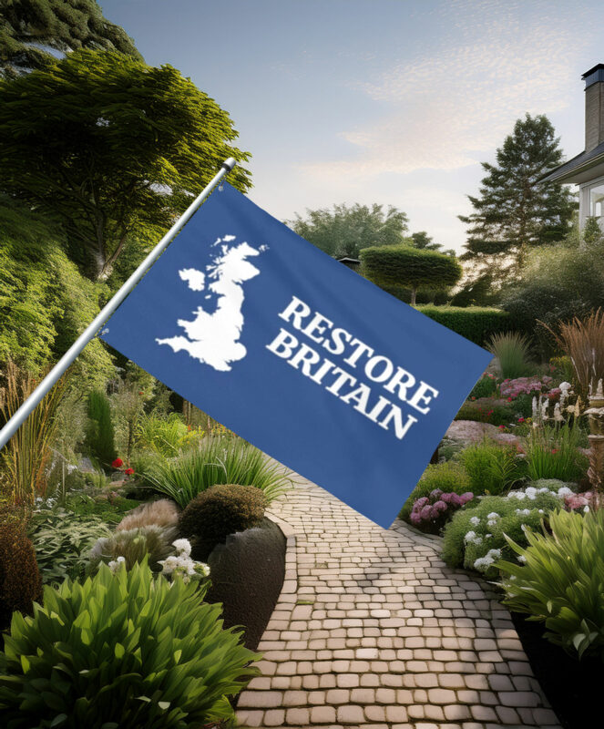 Restore Britain 2026 Flag