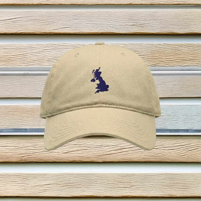 Restore Britain 2026 Minimalist UK Map Embroidered Hat