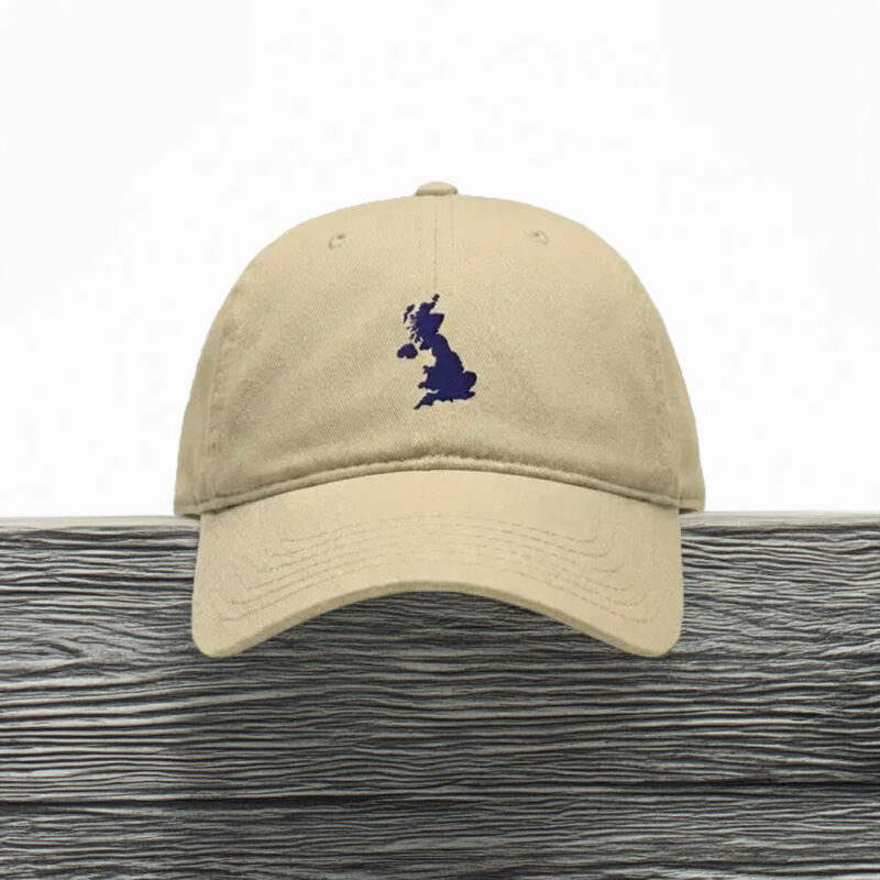 Restore Britain 2026 Minimalist UK Map Embroidered Hat