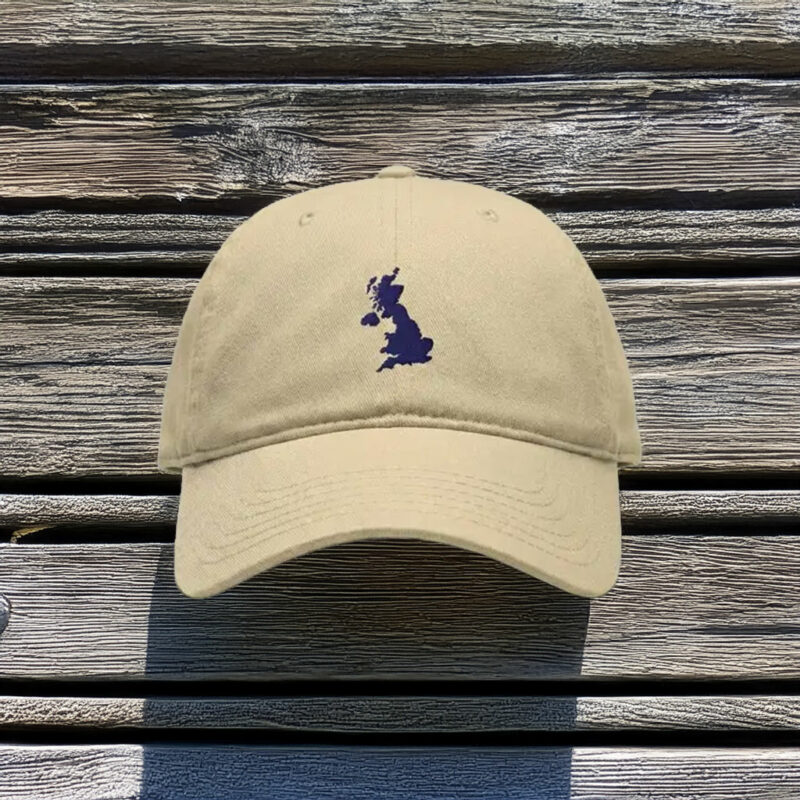 Restore Britain 2026 Minimalist UK Map Embroidered Hat