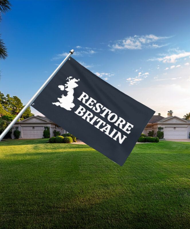 Restore Britain Banner Flag