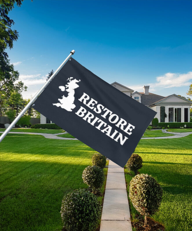 Restore Britain Banner Flag