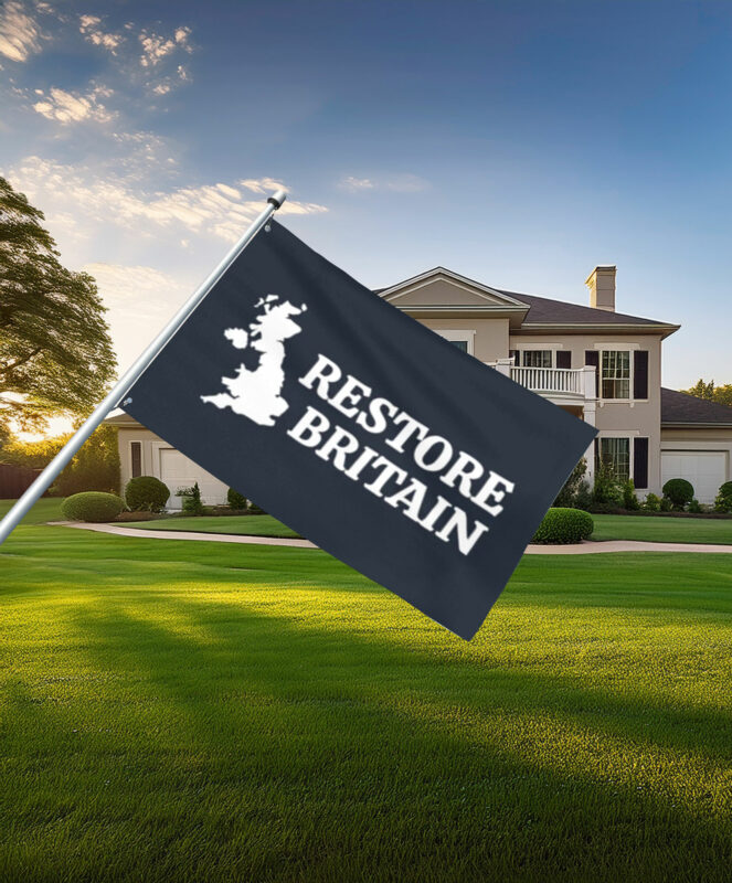 Restore Britain Banner Flag