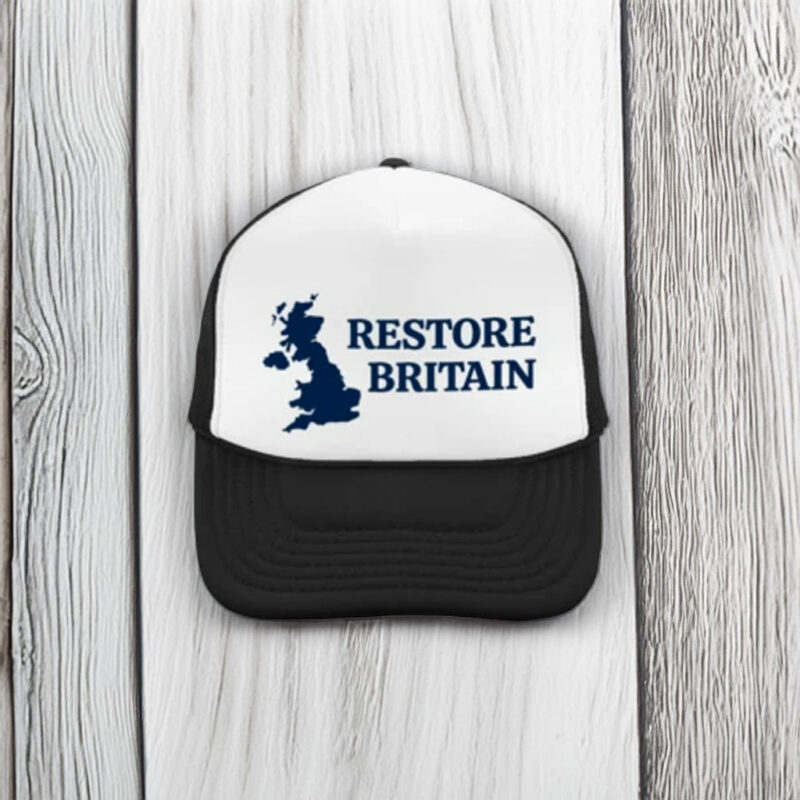 Restore Britain Embroidered Trucker Hat