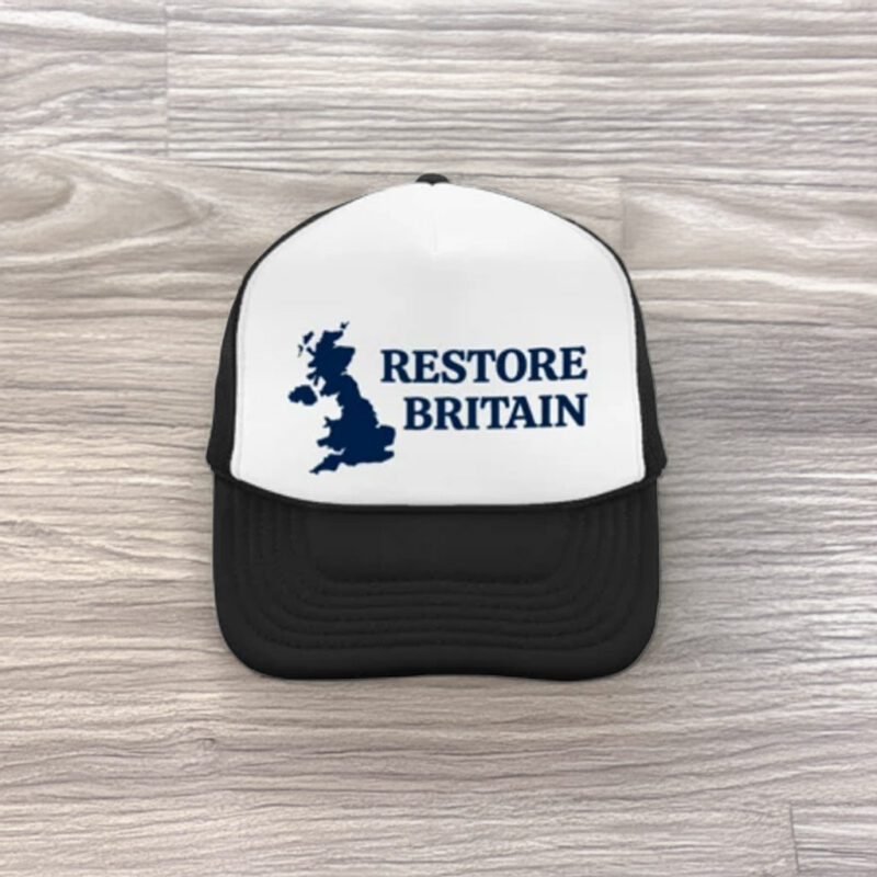 Restore Britain Embroidered Trucker Hat