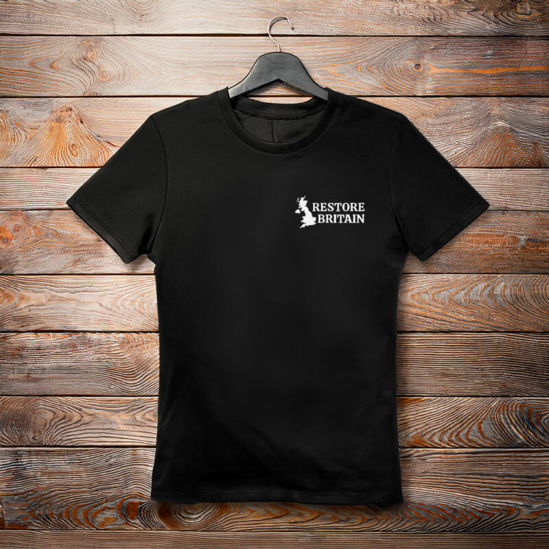Restore Britain Minimalist Logo Shirt