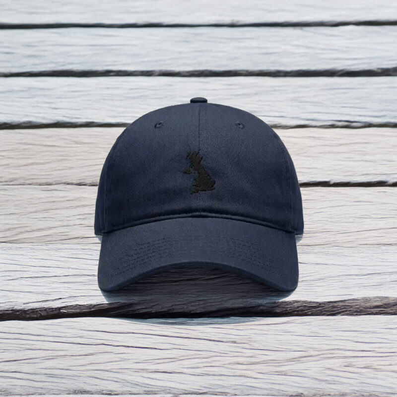 Restore Britain Minimalist UK Map Embroidered Dad Hat