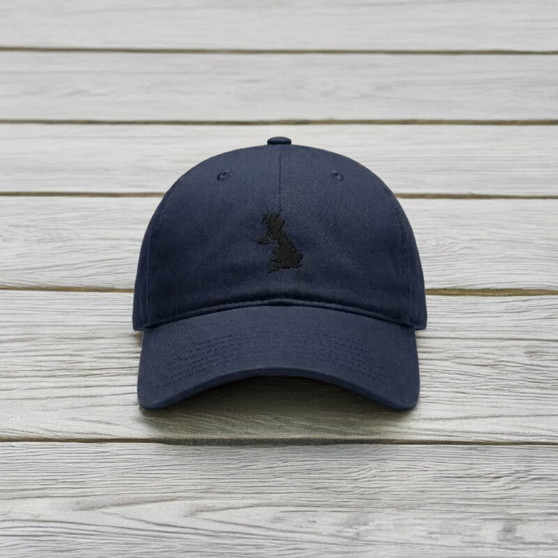 Restore Britain Minimalist UK Map Embroidered Dad Hat