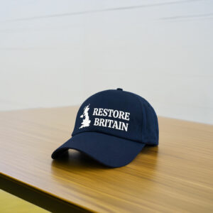 Restore Britain Navy Blue Baseball Cap