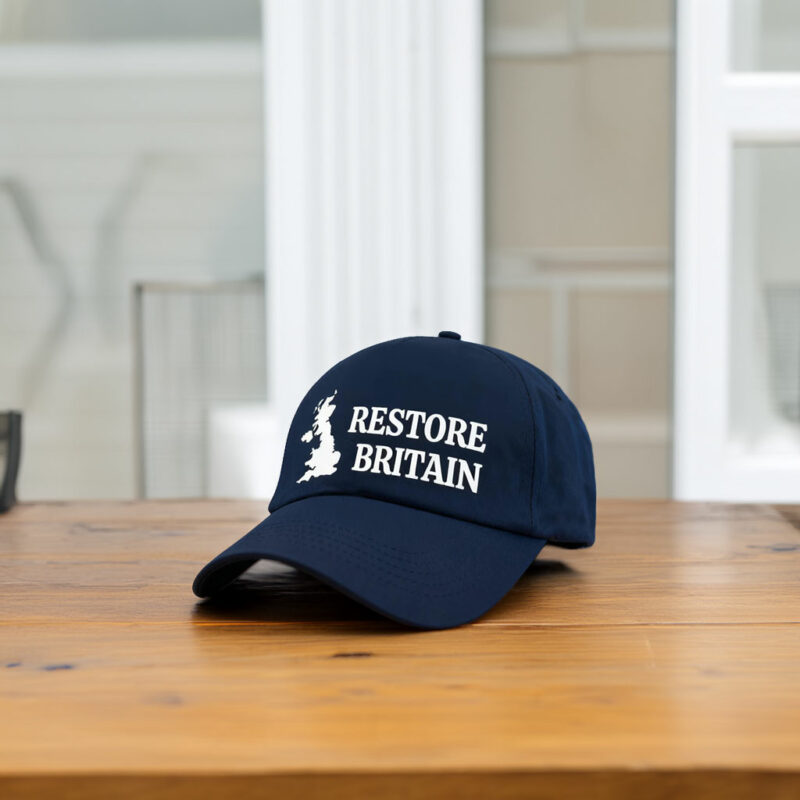 Restore Britain Navy Blue Baseball Cap