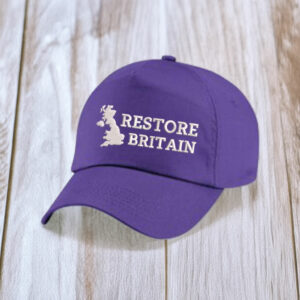 Restore Britain Political Embroidered Hat
