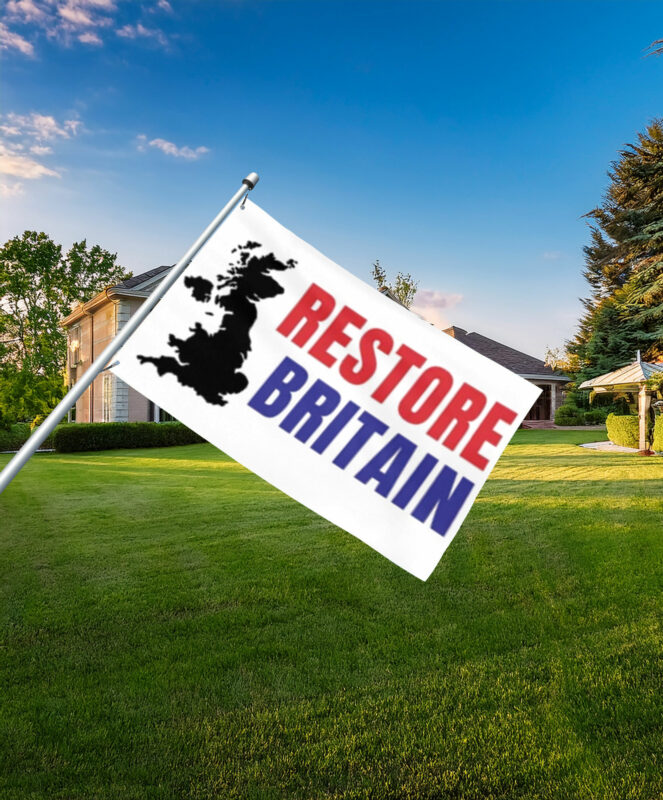 Restore Britain Political Flag