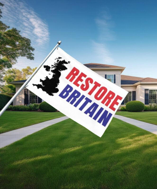 Restore Britain Political Flag
