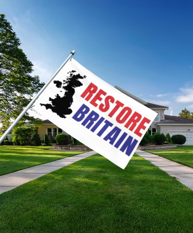 Restore Britain Political Flag