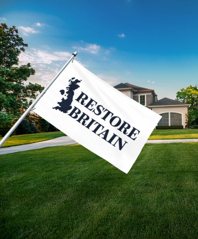 Restore Britain Rally Flag