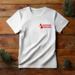 Restore Britain Red Logo Political Shirt