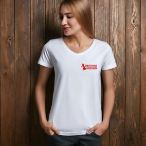Restore Britain Red Logo Political Shirt