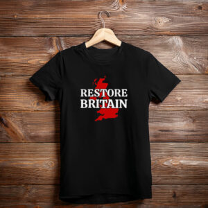 Restore Britain Red UK Map Campaign Shirt