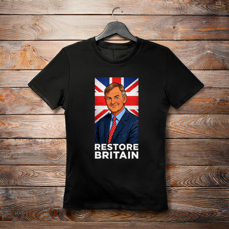 Restore Britain Rupert Lowe Novelty T-Shirt