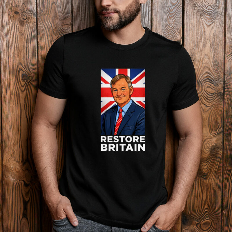 Restore Britain Rupert Lowe Novelty T-Shirt