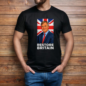 Restore Britain Rupert Lowe Novelty T-Shirt