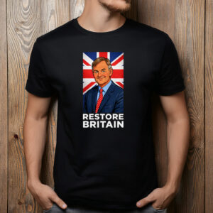 Restore Britain Rupert Lowe Novelty T-Shirt