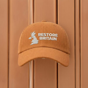 Restore Britain Slogan Embroidered Hat