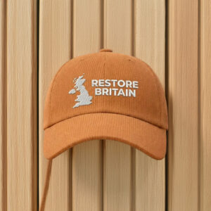 Restore Britain Slogan Embroidered Hat
