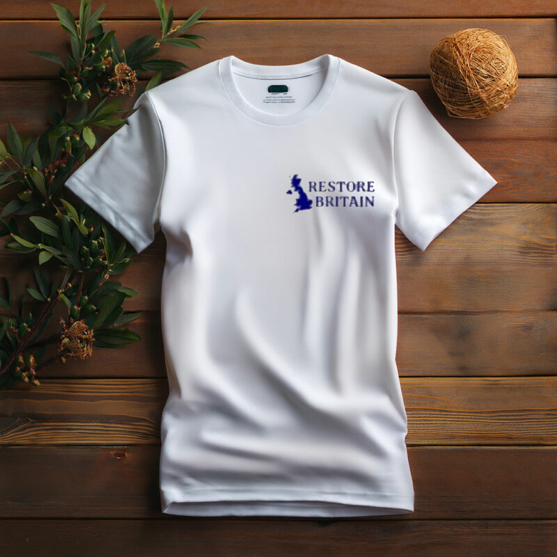 Restore Britain Small Chest Logo Shirt