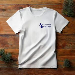Restore Britain Small Chest Logo Shirt
