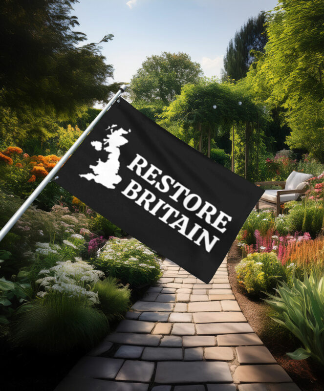 Restore Britain Supporter Flag