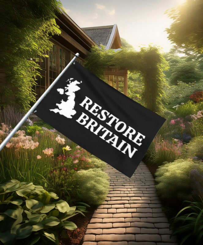 Restore Britain Supporter Flag