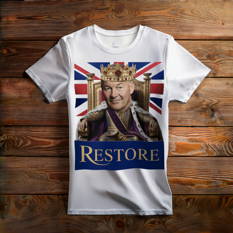 Restore Britain T-Shirt  Rupert Lowe-Inspired British Pride Graphic Tee
