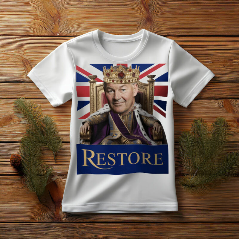 Restore Britain T-Shirt  Rupert Lowe-Inspired British Pride Graphic Tee
