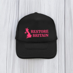 Restore Britain Trendy Embroidered Hat