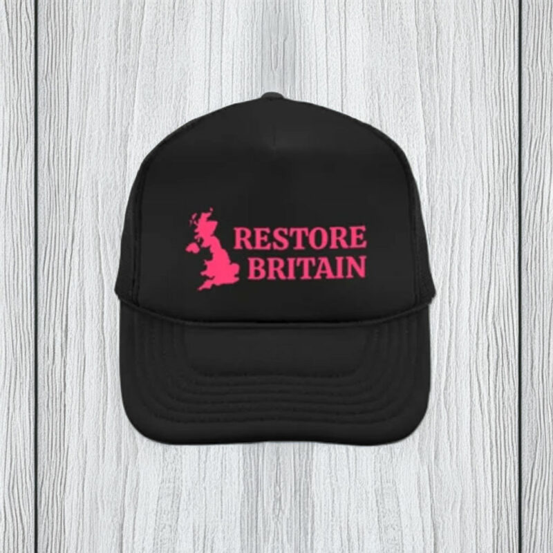 Restore Britain Trendy Embroidered Hat